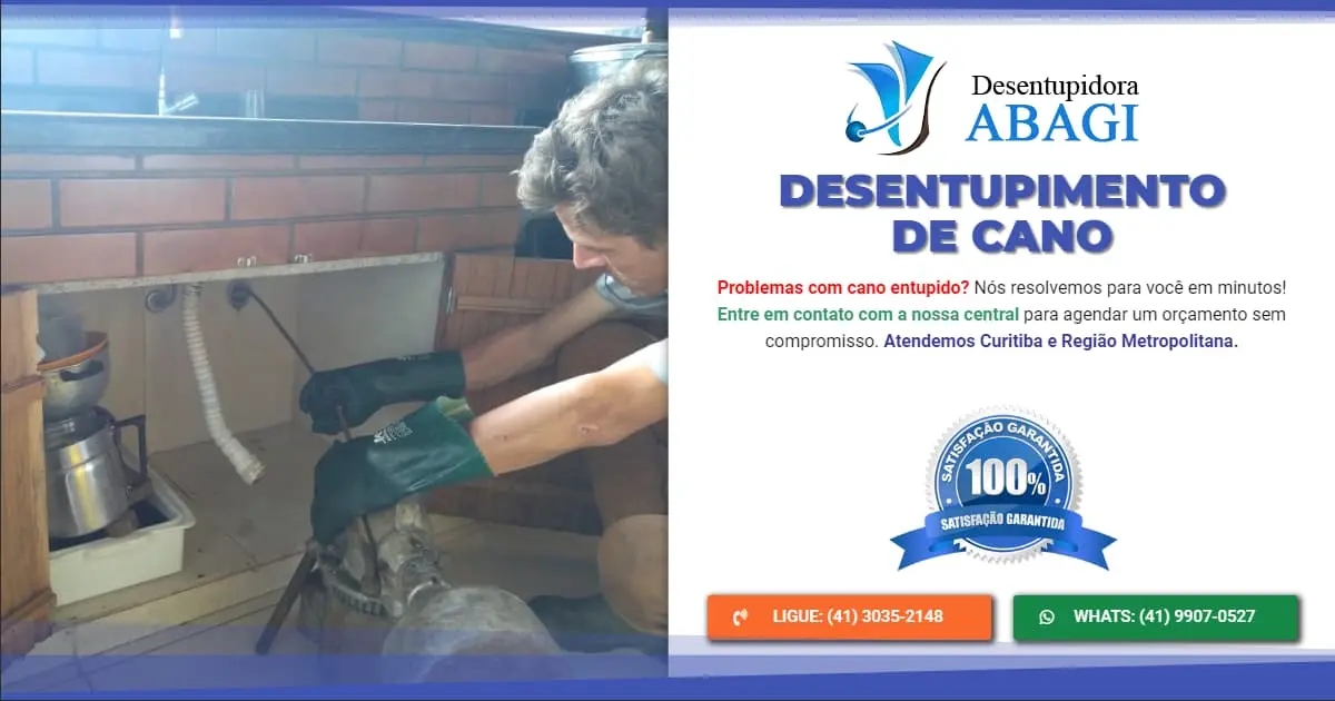 Desentupimento de Canos