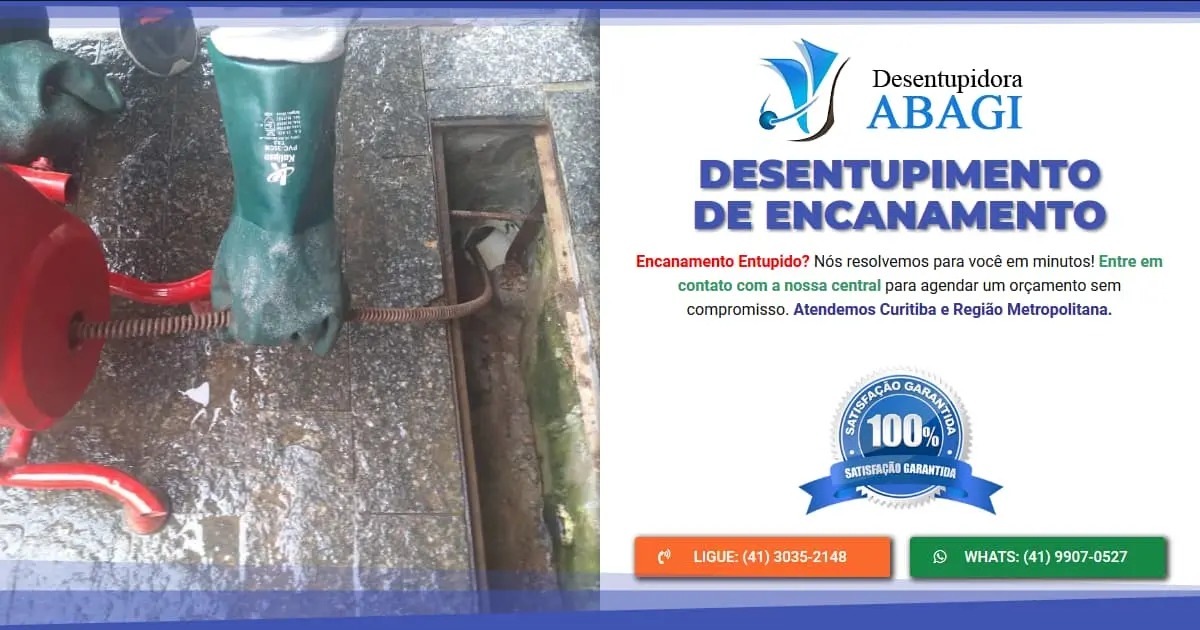 Desentupimento de Encanamento