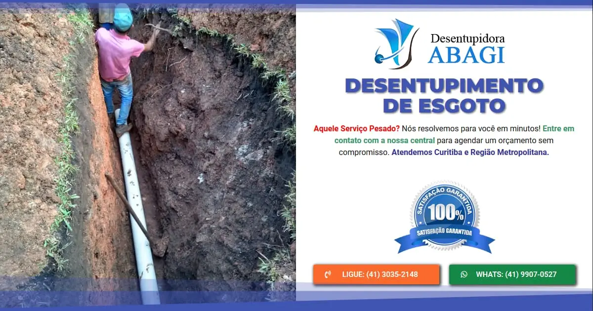 Desentupimento de Esgoto